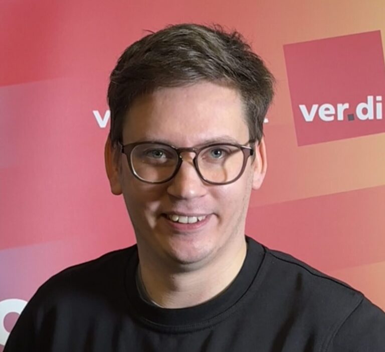 POrträt von Dustin Pilz, Dozent an der IFFMA